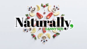 Logo for "Naturally, Danny Seo" - a Saturday morning, nationally televised show John narrated for NBC